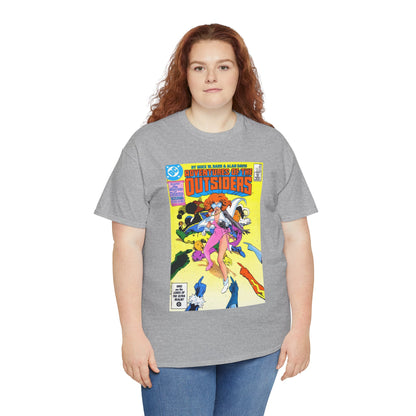 Adventures of the Outsiders #34 T-Shirt - Alan Davis Art - DC Comics