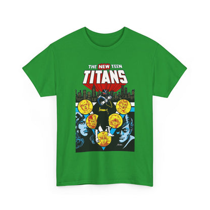 New Teen Titans T-Shirt - George Perez Art - Vigilante, Robin, Wonder Girl - Annual #2 Cover Art - DC Comics