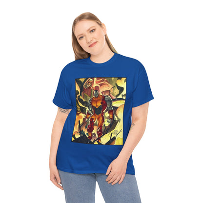 Colossus T-Shirt - Fighting a Sentinel - Marvel Comics