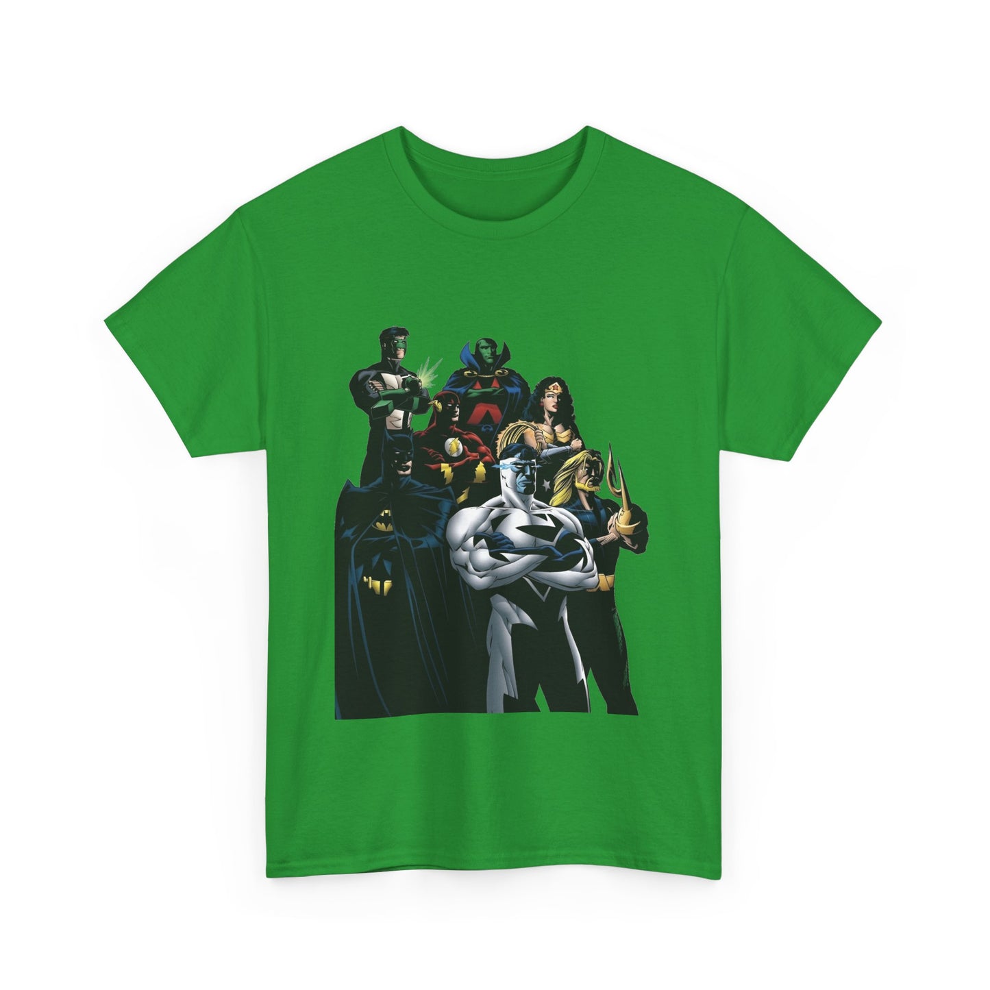JLA T-Shirt - Howard Porter Art - Superman, Batman, Wonder Woman, Flash - DC Comics