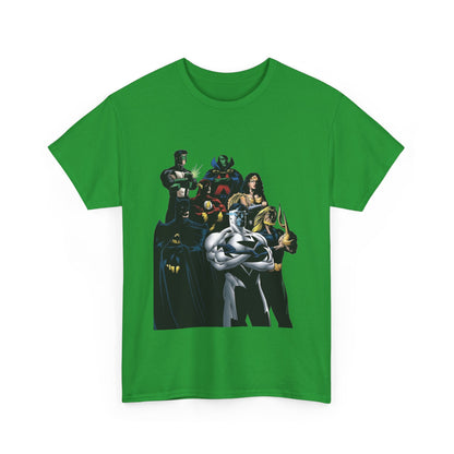 JLA T-Shirt - Howard Porter Art - Superman, Batman, Wonder Woman, Flash - DC Comics