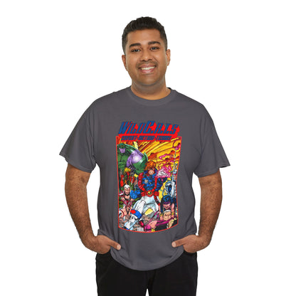 Wildcats T-Shirt - Jim Lee Art - WildC.A.T.s: Covert Action Teams - Spartan, Voice, Grifter, Zealot, Emp - Image/Wildstorm/DC Comics