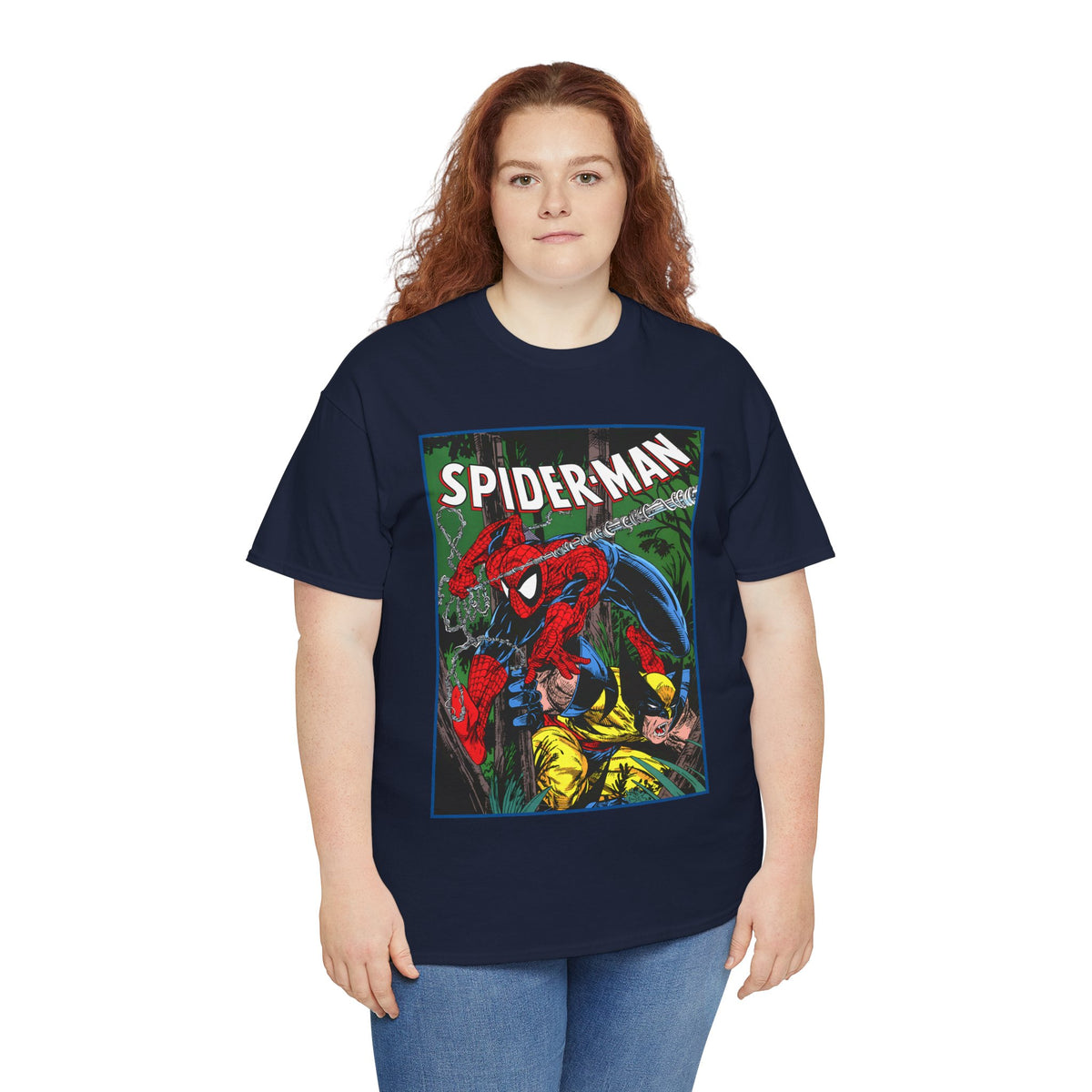 Spider-Man & Wolverine T-Shirt - Todd McFarlane Art - Marvel Comics