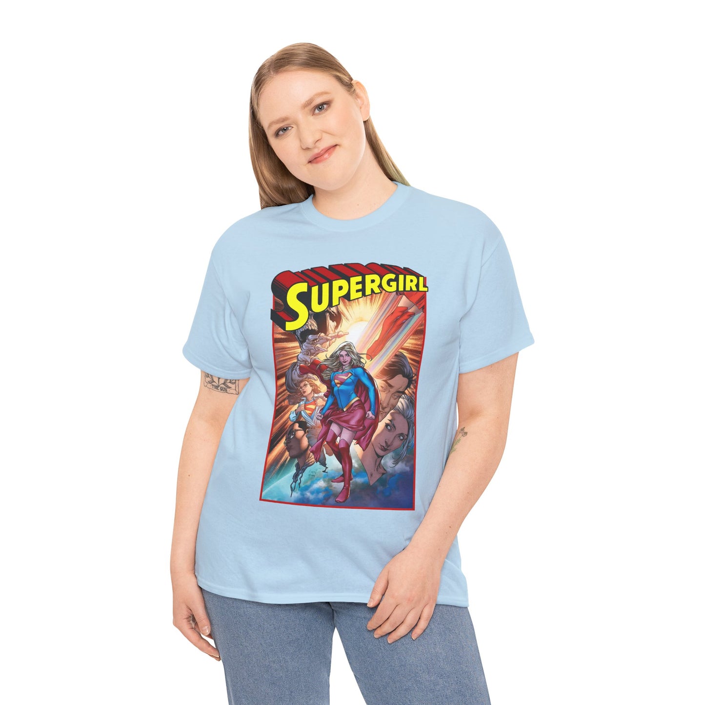 Supergirl T-Shirt- Maid of Might, Kara - Superman Cousin - Upcoming 2026 DC Comics Movie