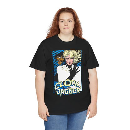 Cloak & Dagger T-Shirt - Popular 1980 Comic Book Duo - Marvel Comics