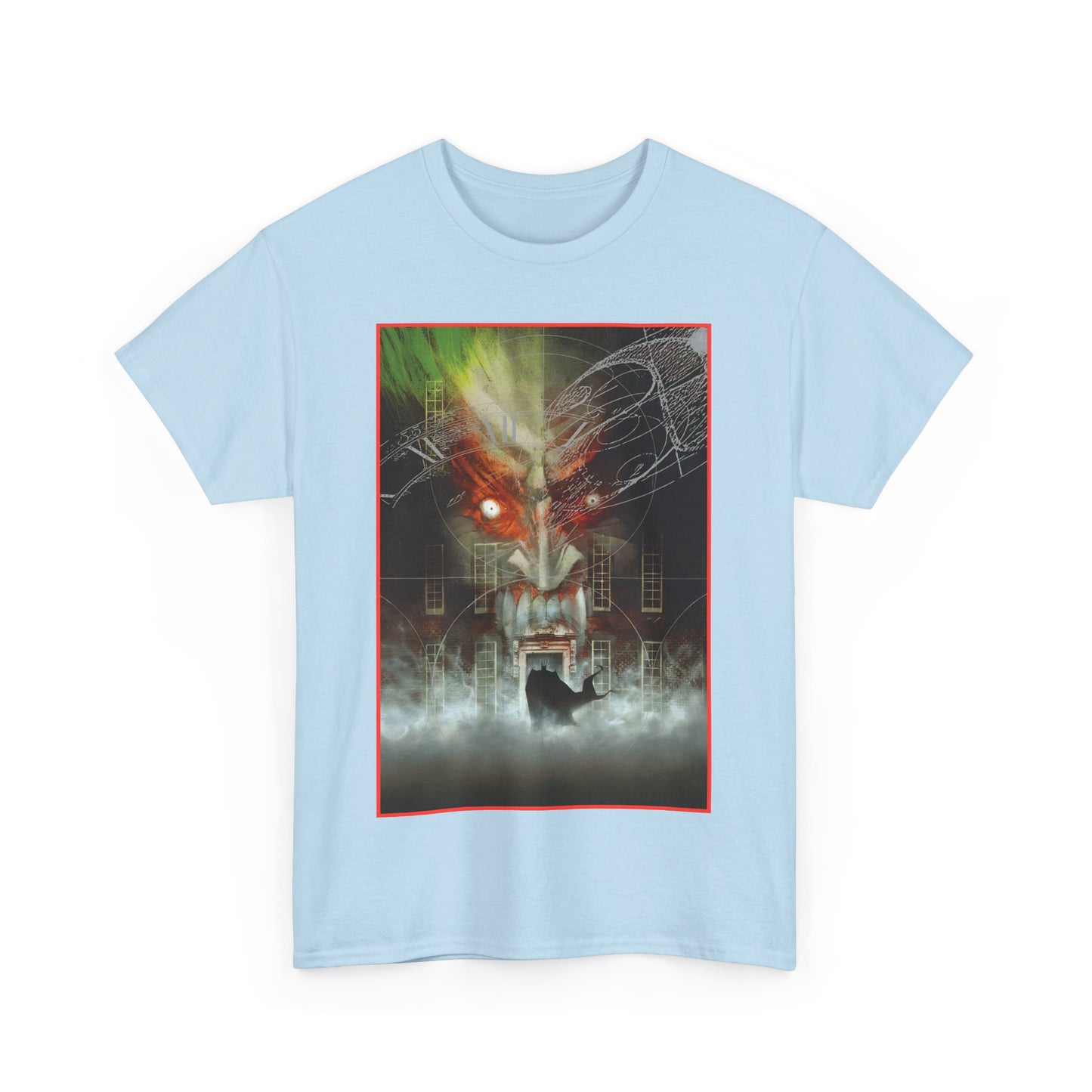 Batman: Arkham Asylum T-Shirt - Dave McKean Art - From the Grant Morrison Graphic Novel - DC Comics - Dark Knight Detective