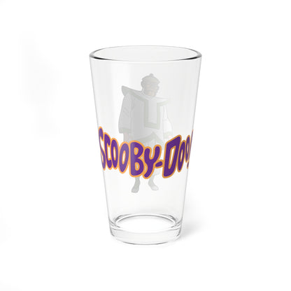 Ghost of Zen Tuo Pint Glass, 16oz - Scooby Doo Villain - Beloved Hanna-Barbera Cartoon - Mystery Mask Mix-Up