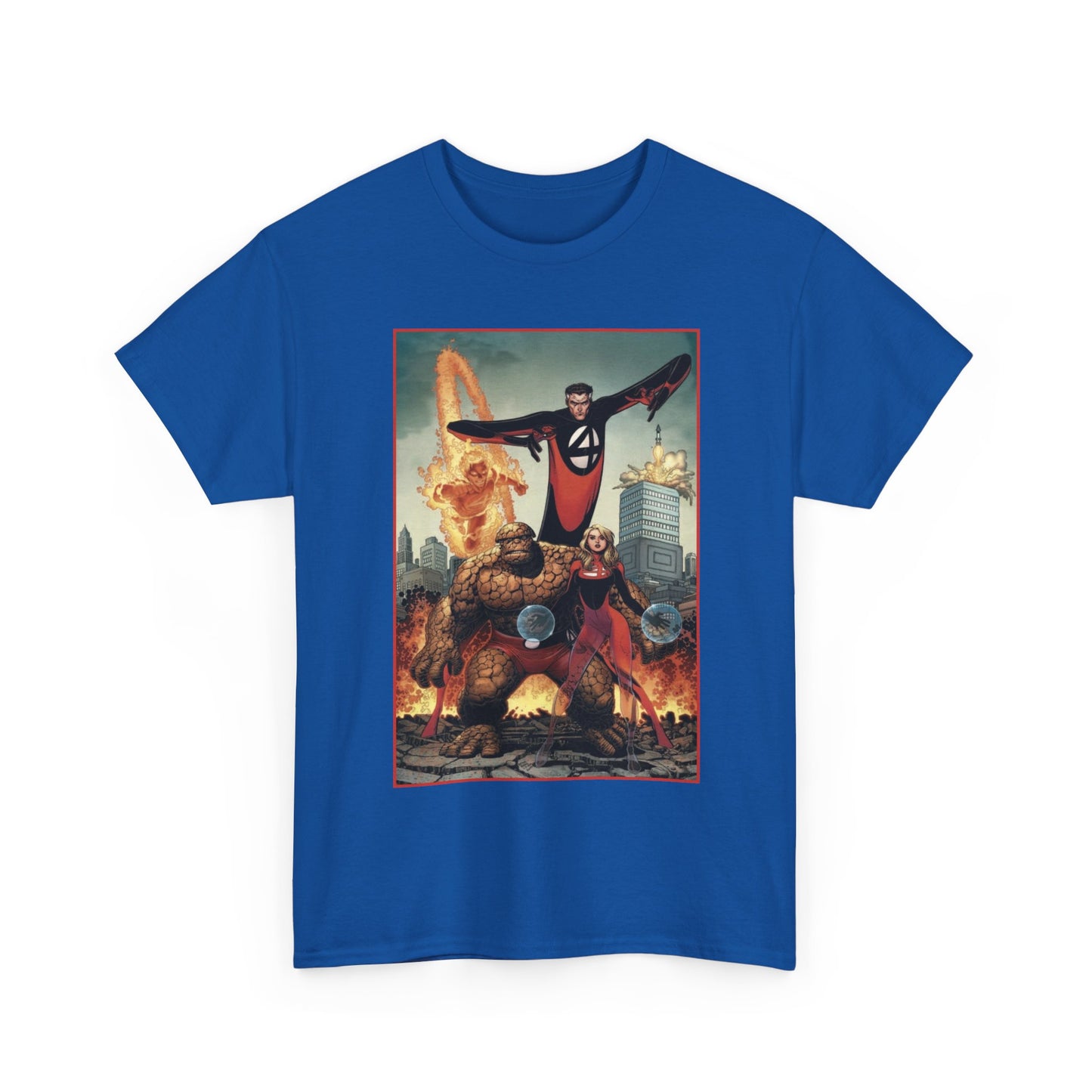 Fantastic Four T-Shirt - Arthur Adams Art - Marvel Comics