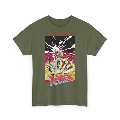 Uncanny X-Men T-Shirt - Marc Silvestri Art - Outback Era - Storm, Wolverine, Dazzler, Longshot, Psylocke, Rogue, Havok - Marvel Comics