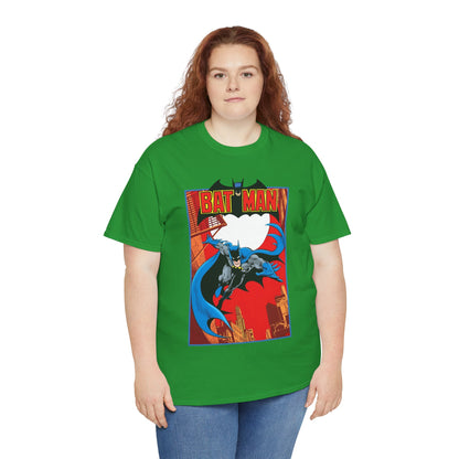 Batman T-Shirt - Jim Aparo Art - Untold Tales Cover - DC Comics Bronze Age - Batman Flying in Front of the Moon - Caped Crusader, Gotham City