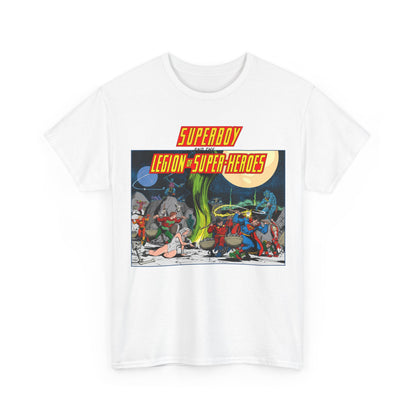 Superboy & Legion of Super-Heroes T-Shirt - Jim Starlin Art - DC Comics