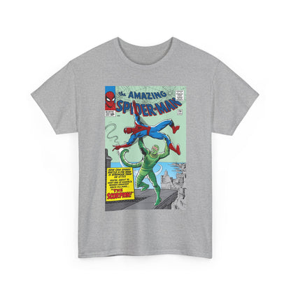 Amazing Spider-Man T-Shirt - Steve Ditko Art - Vs The Scorpion - Marvel Comics