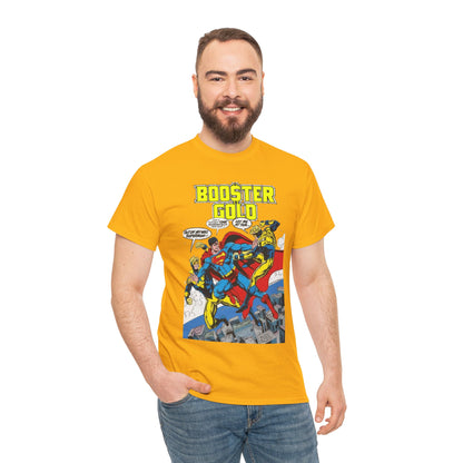 Booster Gold T-Shirt - Dan Jurgens & John Byrne Art - Superman - DC Comics