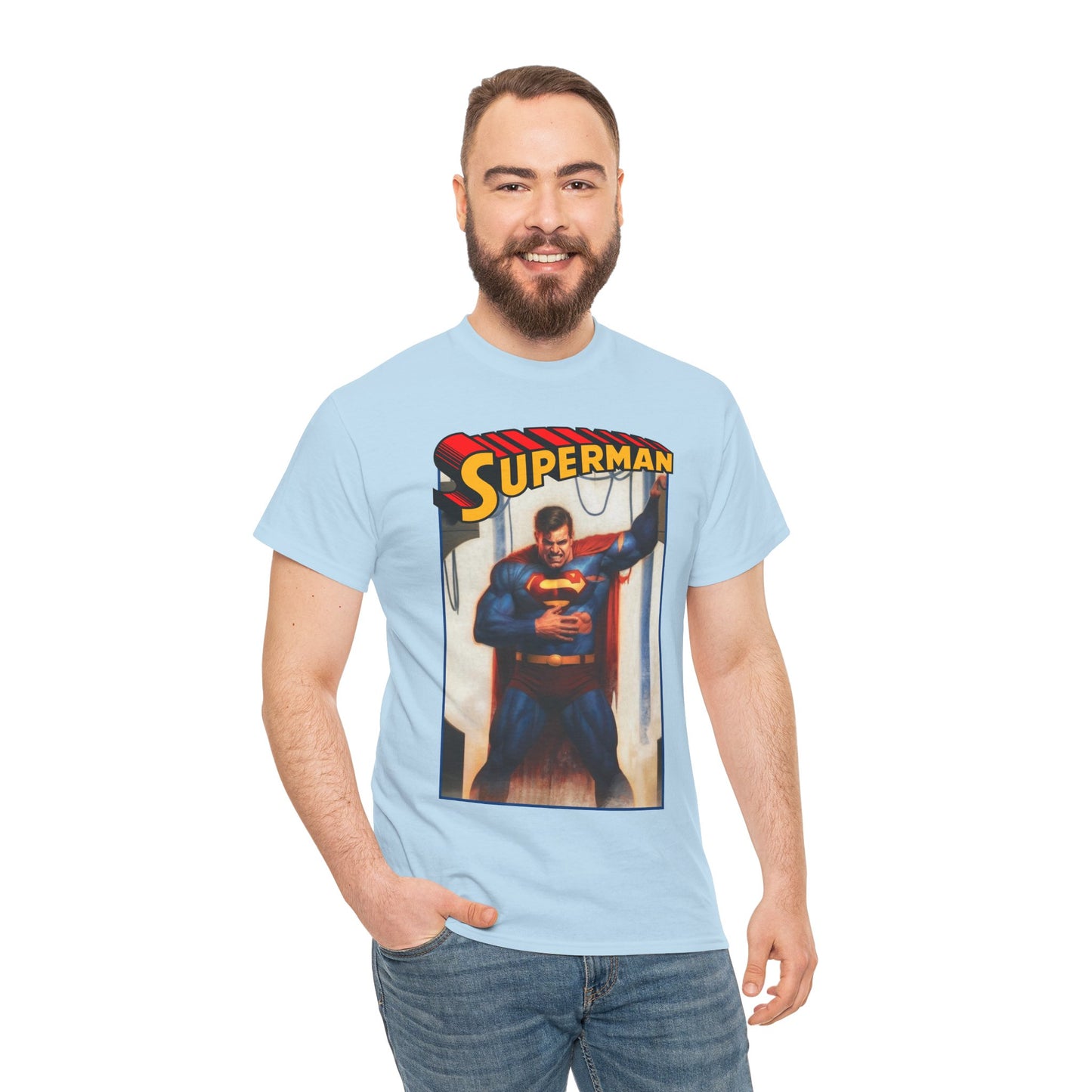Superman T-Shirt - Ariel Olivetti Art - #34 Variant Cover Art - DC Comics