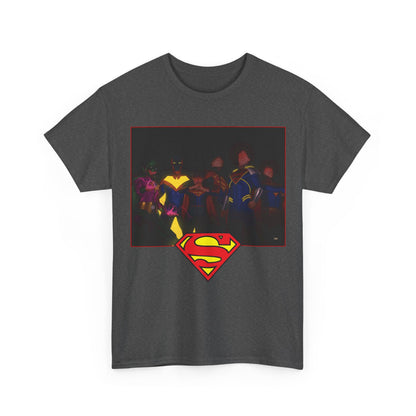 Superboys T-Shirt - Taurin Clarke Art - Superboy Prime, Connor Kent, Clark Kent, Jon Kent - DC Comics