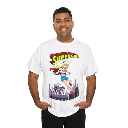 Supergirl T-Shirt - Bruce Timm Art - DC Comics Animated Series 1990s - Kara, Superman's Cousin