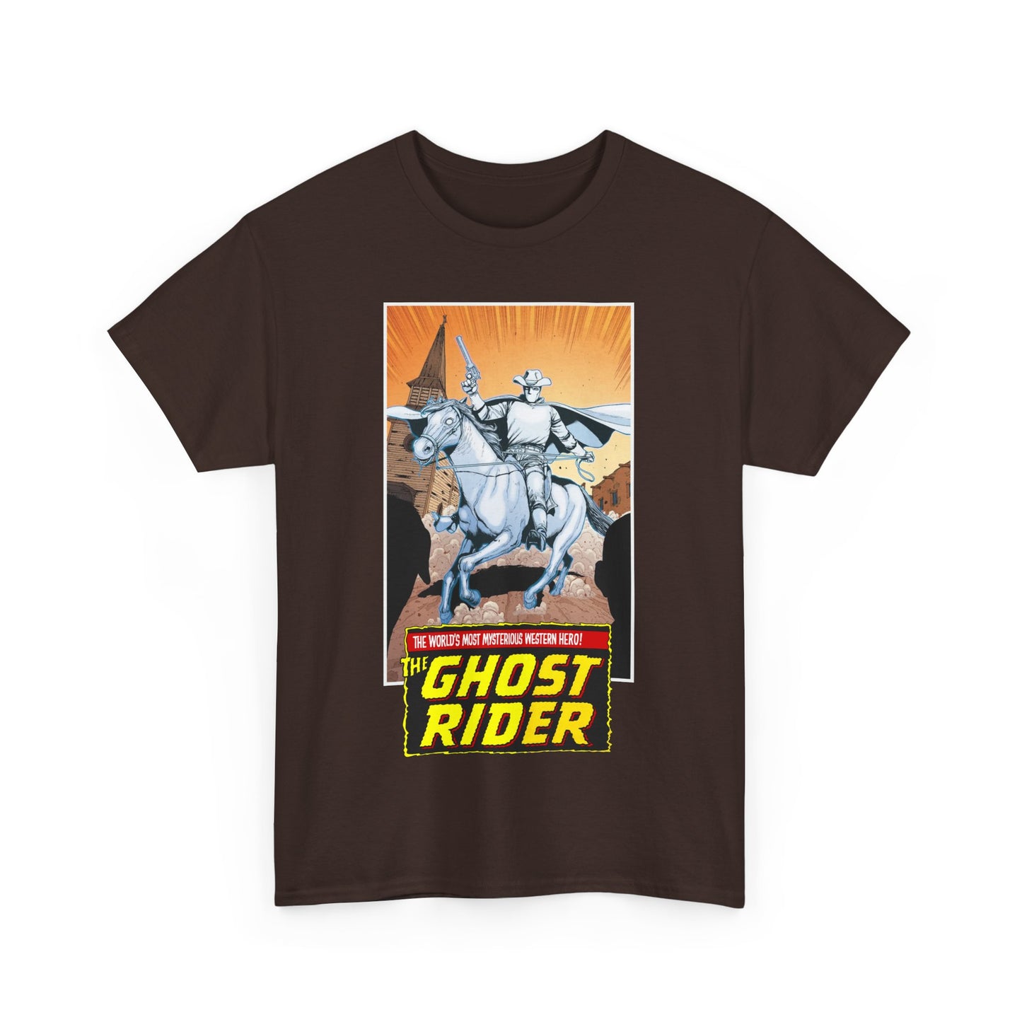 Ghost Rider/Phantom Rider T-Shirt - Carter Slade - Marvel Comics - 1970s Supernatural Western Hero