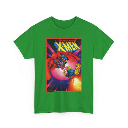 Uncanny X-Men T-Shirt - Joe Madureira Art - #341 Cover Art - Cannonball Vs Gladiator - Marvel Comics