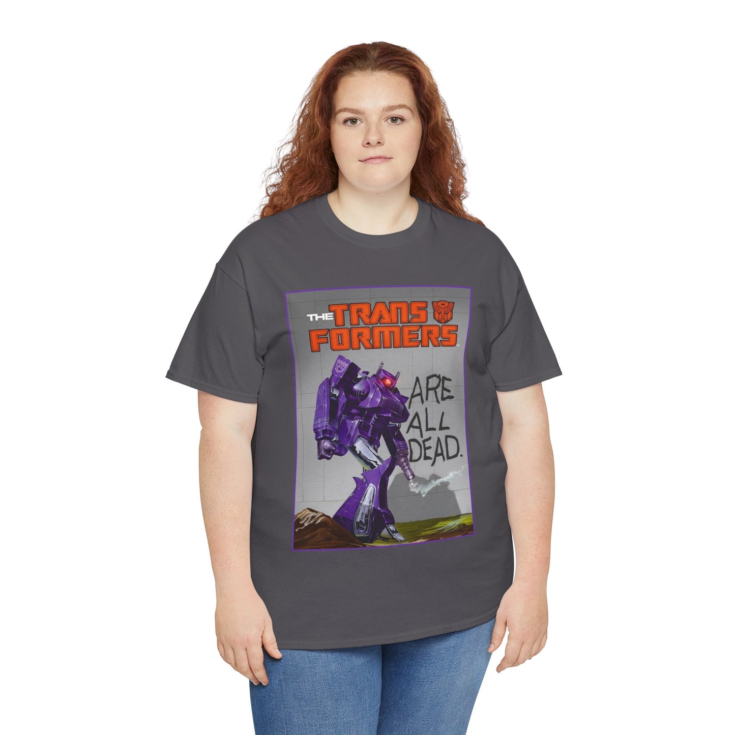 Transformers T-Shirt - "Are All Dead" - Marvel Comics