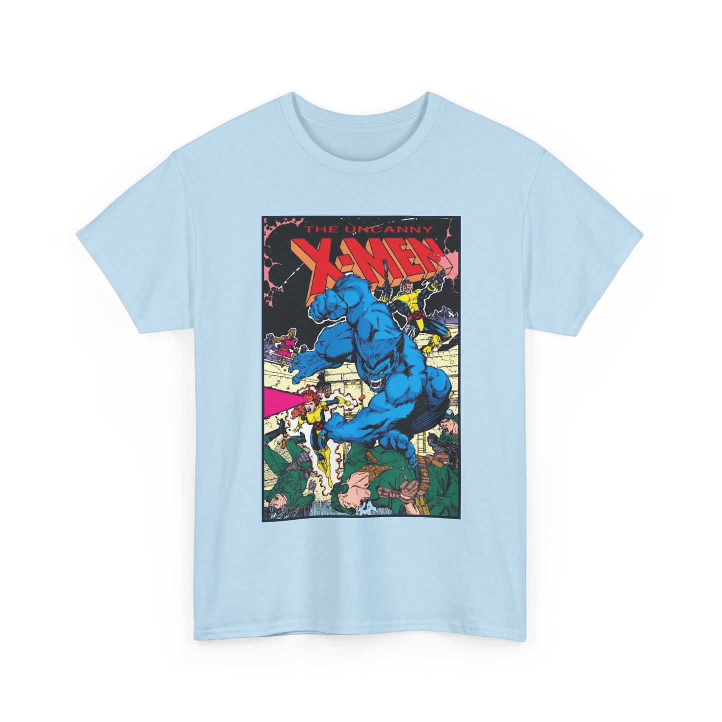 Uncanny X-Men T-Shirt - Jim Lee Art - Beast, Forge - Marvel Comics