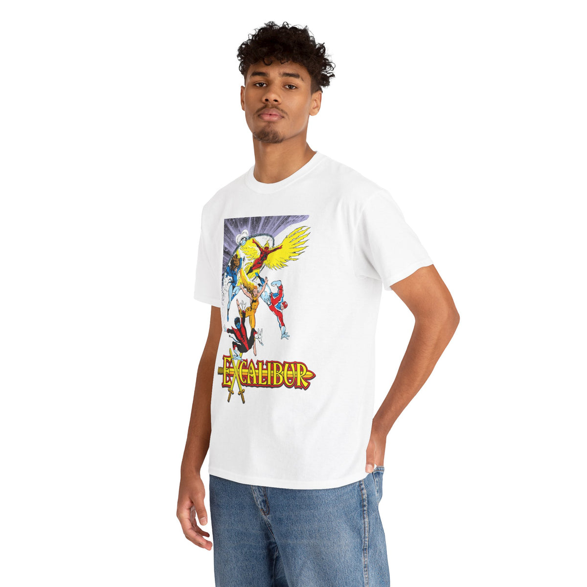 Excalibur T-Shirt - Alan Davis Art - Marvel Comics