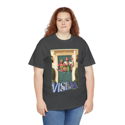 Vision T-Shirt - Mike Del Mundo Art - Avengers Member - The Visions Family - Tom King Story - Future MCU Series - Marvel Comics