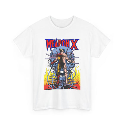 Weapon X T-Shirt - Barry Windsor-Smith Art - Wolverine Origin Story Before He Joined the X-Men - Logan, Mutant Leader - Marvel Comics