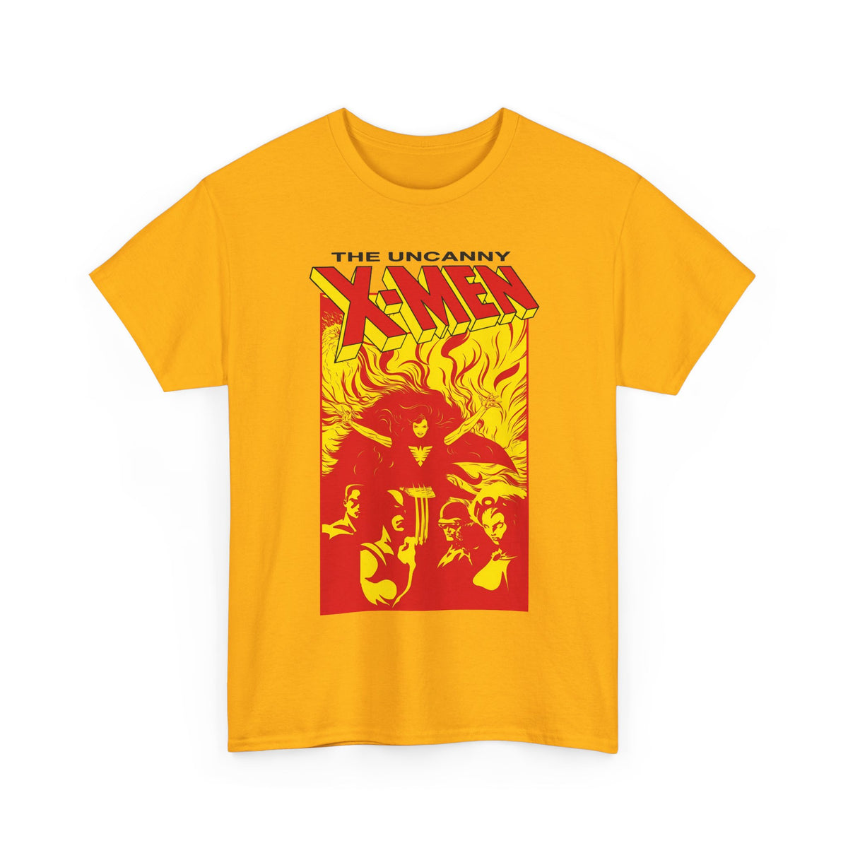 Uncanny X-Men T-Shirt - Steve Lightle Art - Dark Phoenix, Cyclops, Wolverine - Marvel Comics