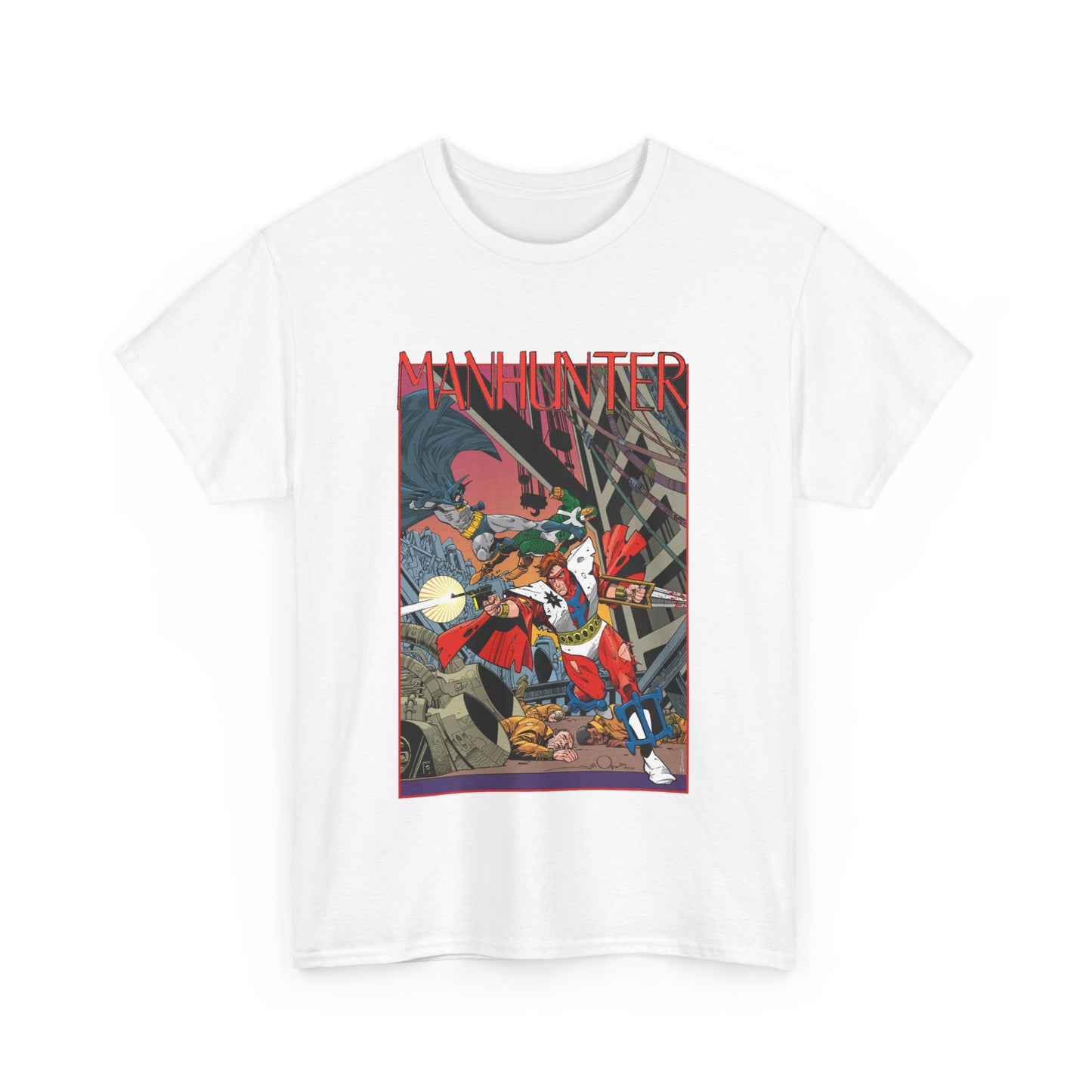 Manhunter T-Shirt - Walt Simonson Art - Paul Kirk - Batman, Detective Comics Back-Up Story - Against The Council