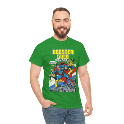Booster Gold T-Shirt - Dan Jurgens & John Byrne Art - Superman - DC Comics