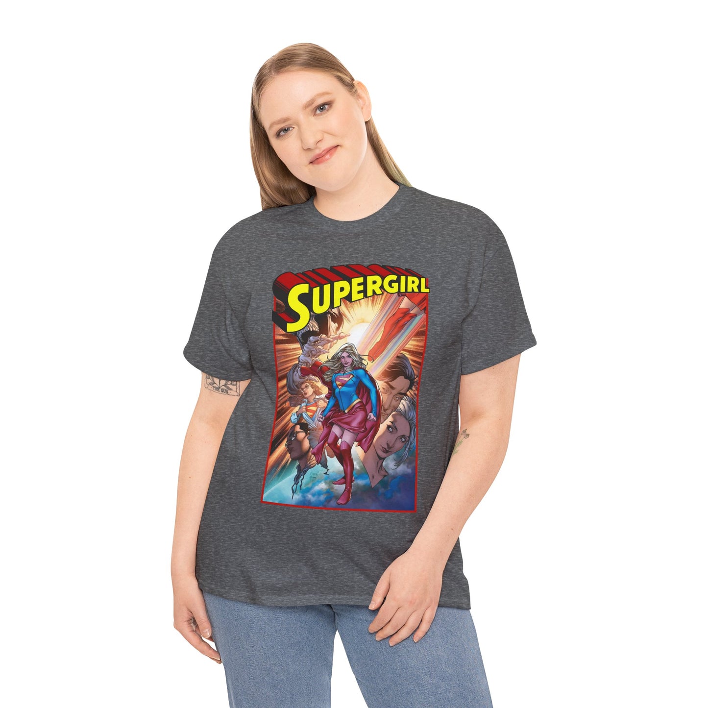 Supergirl T-Shirt- Maid of Might, Kara - Superman Cousin - Upcoming 2026 DC Comics Movie