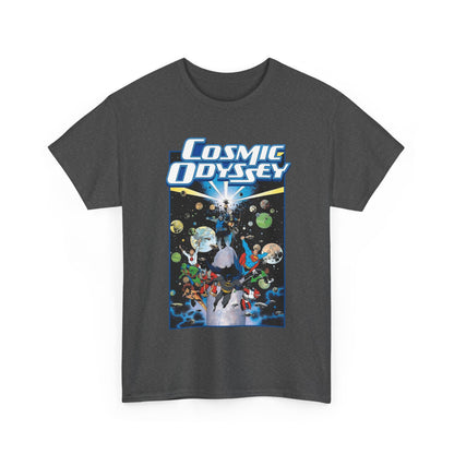 Cosmic Odyssey T-Shirt - Mike Mignola Art - Superman, Darkseid, Lightray, Orion, Starfire, Highfather. John Stewart - DC Comics