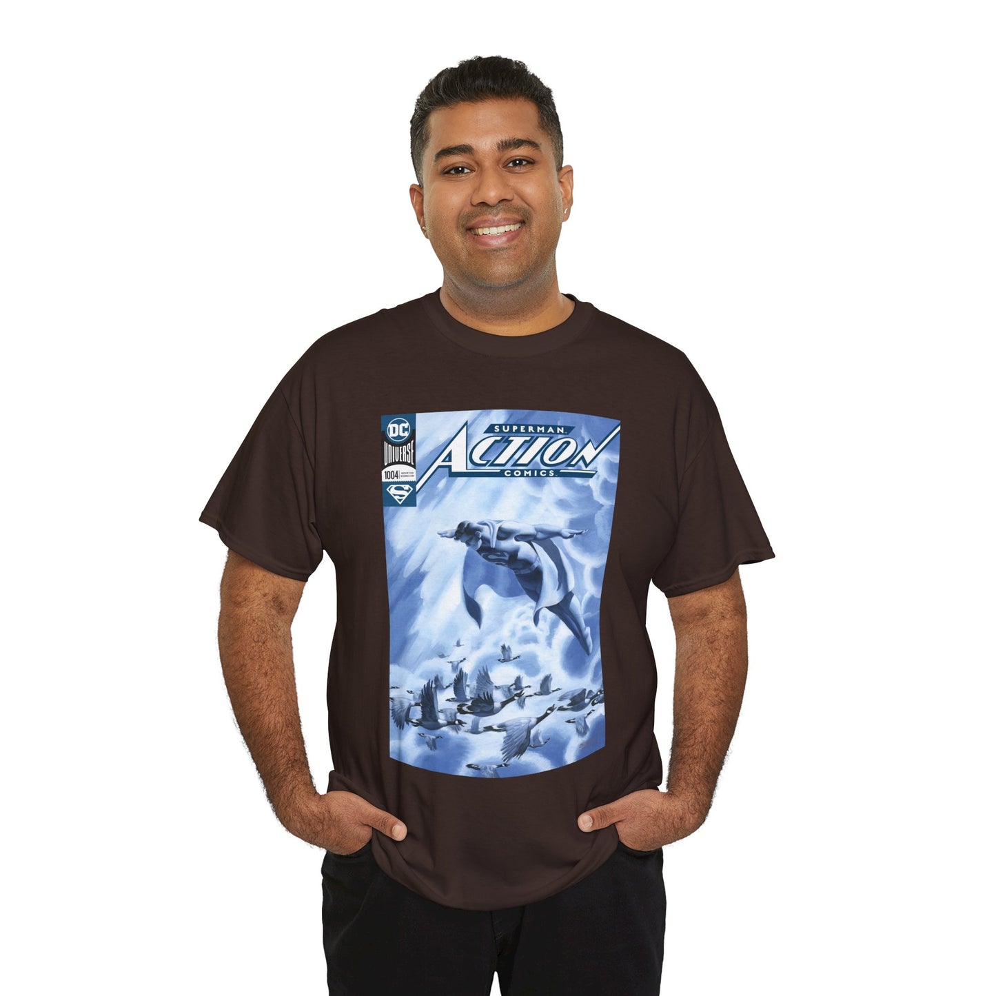 Action Comics #1004 T-Shirt - Steve Rude Art - Superman - DC Comics