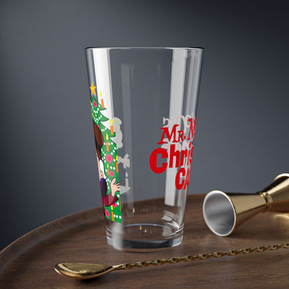 Mr. Magoo's A Christmas Carol Pint Glass, 16oz - Festive Holiday Barware