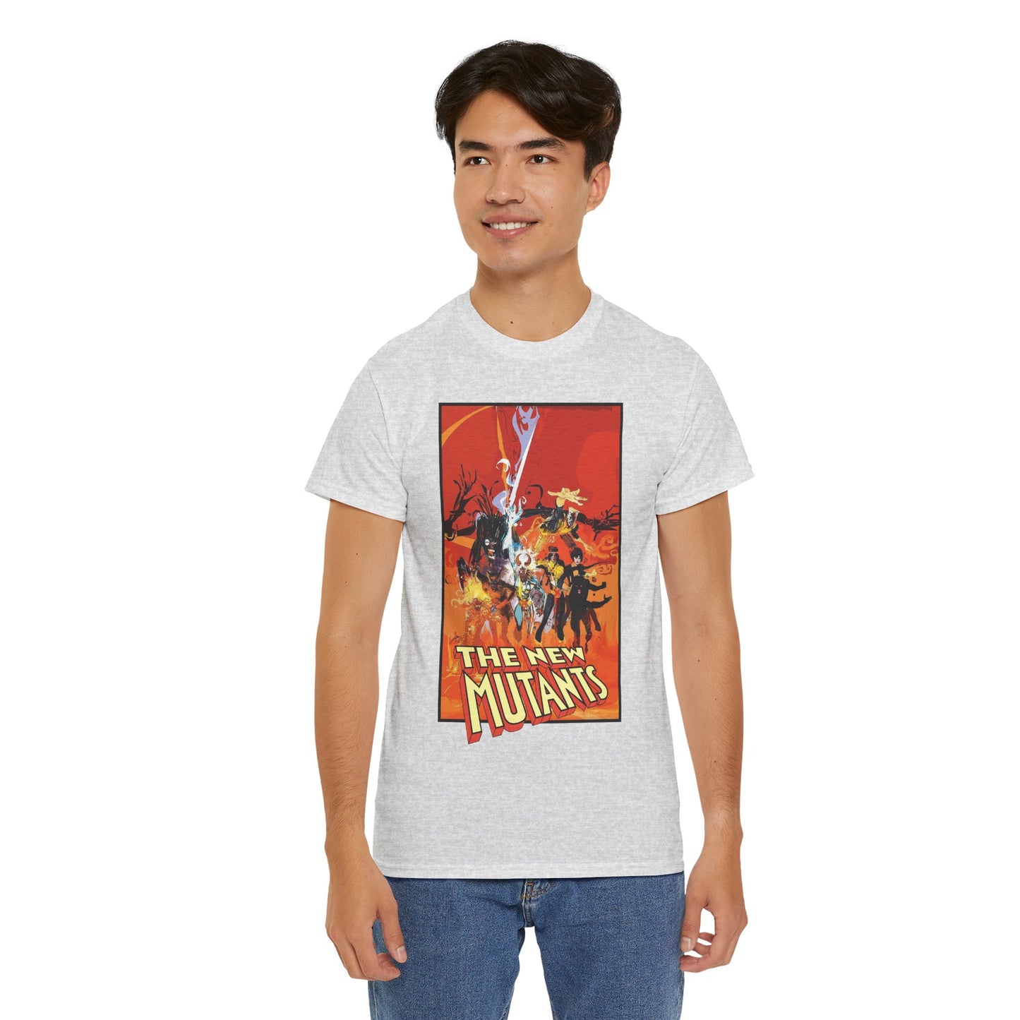 New Mutants T-Shirt - Bill Sienkiewicz Art - Marvel Comics - Magik, Warlock, Cannonball, Wolsbane, Sunspot