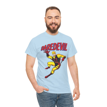 Daredevil T-Shirt - Yellow Costume - Silver Age #1 Cover Art - Marvel Comics