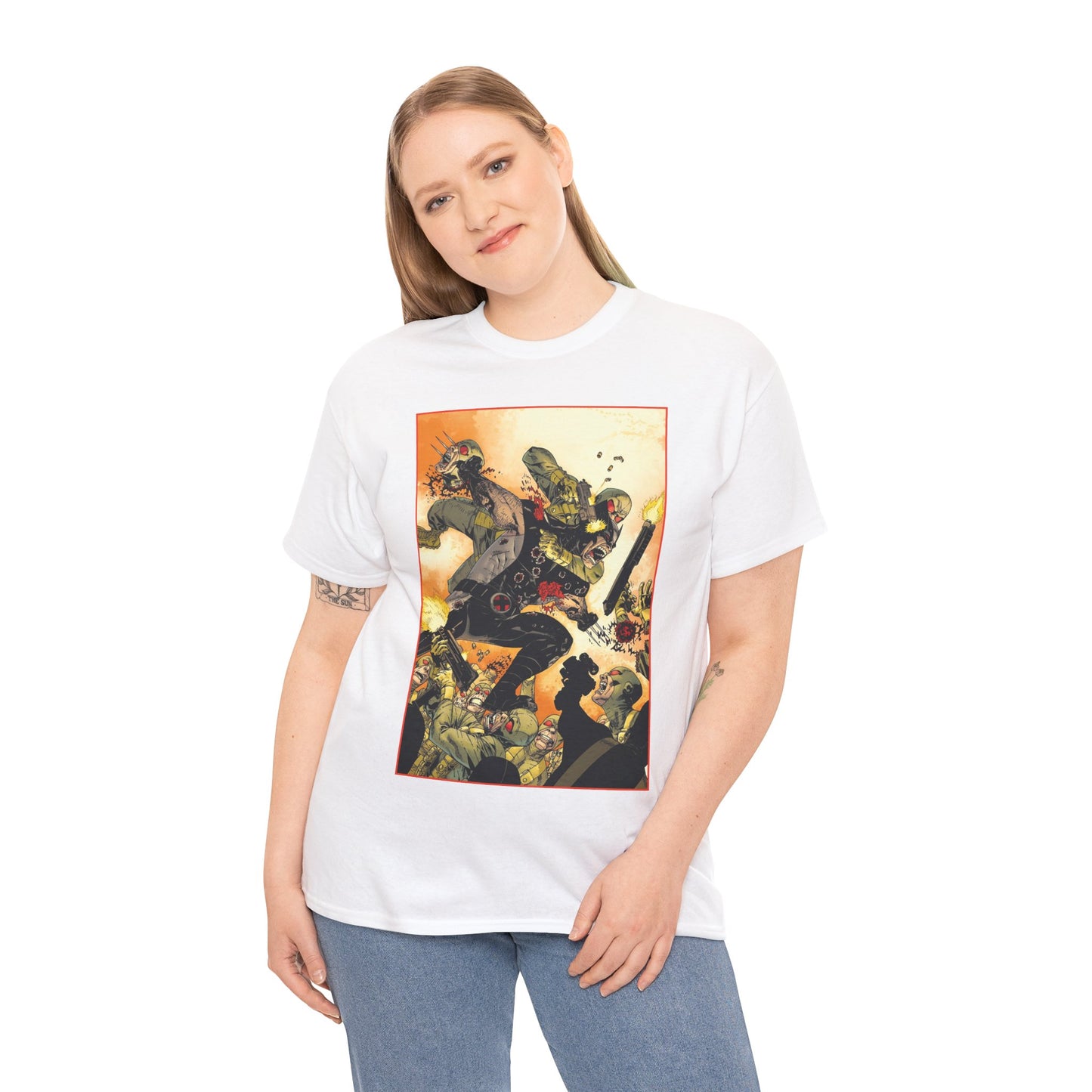 Wolverine T-Shirt - Jason Pearson Art - X-Force Costume - Marvel Comics