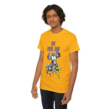 Fatal Five T-Shirt - Legion of Super-Heroes Villains - DC Comics LOSH - Validus, Emerald Empress