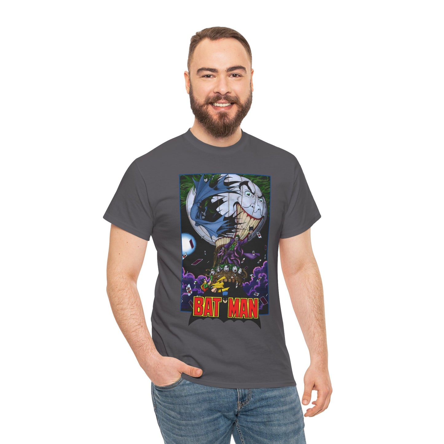 Batman T-Shirt - George Perez Art - From The Portfolio - Joker & Robin - DC Comics