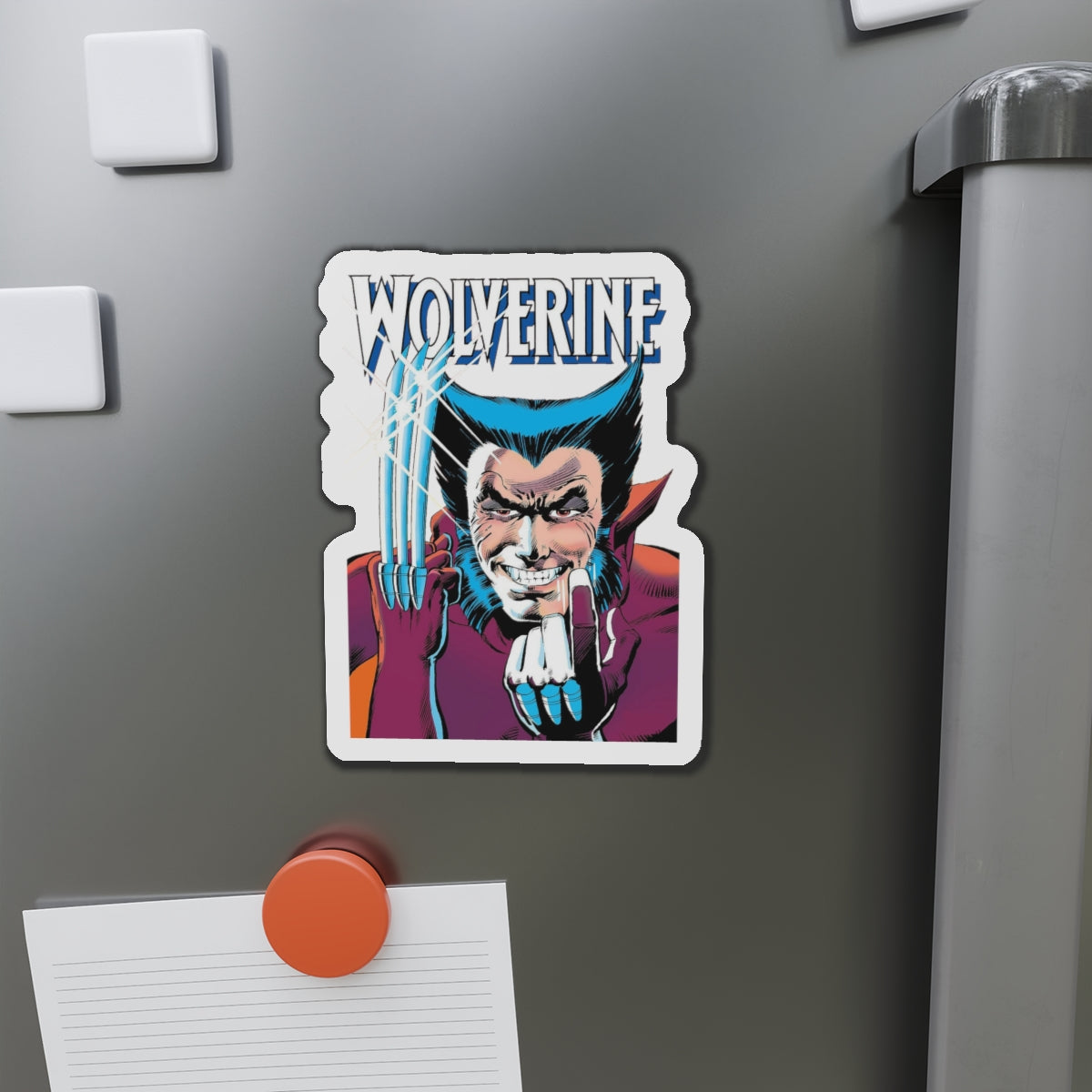 Wolverine Die-Cut Magnet - Frank Miller Art - 1982 Mini-Series - Marvel Comics - 3", 4", 5", 6"