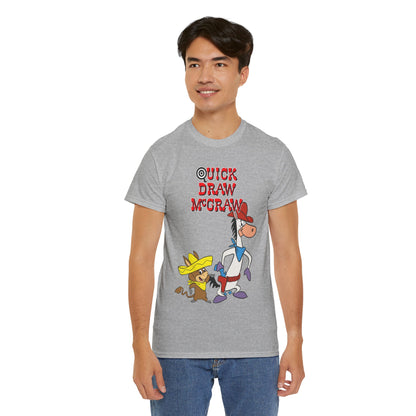 Quick Draw McGraw T-Shirt - Baba Looey - Hanna-Barbera Cartoon - Popular 1960s TV Animation