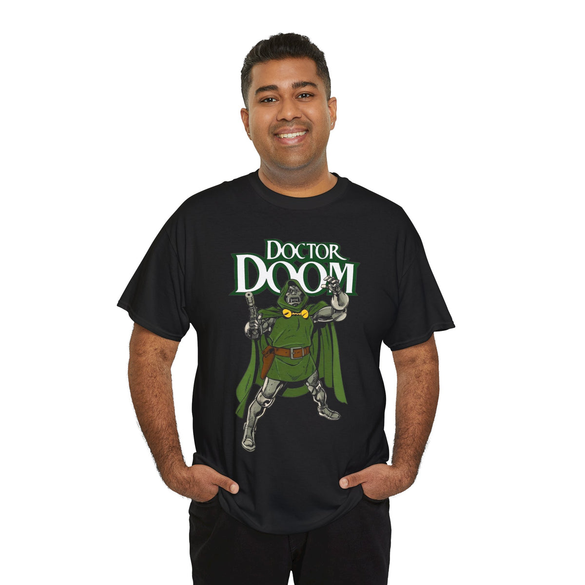 Doctor Doom T-Shirt - John Byrne Art - Fantastic Four Foe - Ruler of Latveria - 2026 Avengers Doomsday Movie - Marvel Comics