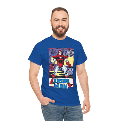 Iron Man T-Shirt - Tony Stark, Stark Industries - Silver Centurion Armor - Marvel Comics