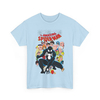 Amazing Spider-Man T-Shirt - Green Goblin, Kingpin, Hobgoblin, Electro, Black Cat, Mysterio, Doctor Octopus, Gwen Stacy - Marvel Comics