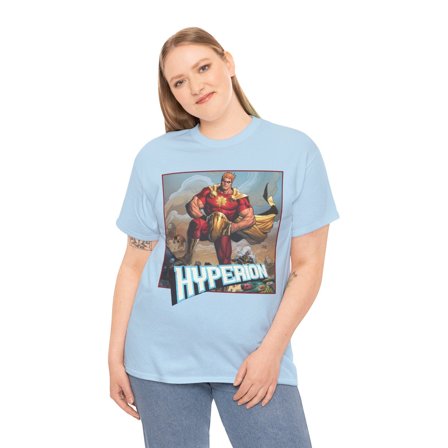 Hyperion T-Shirt - Joshua Cassara Art - Squadron Supreme - Marvel Comics