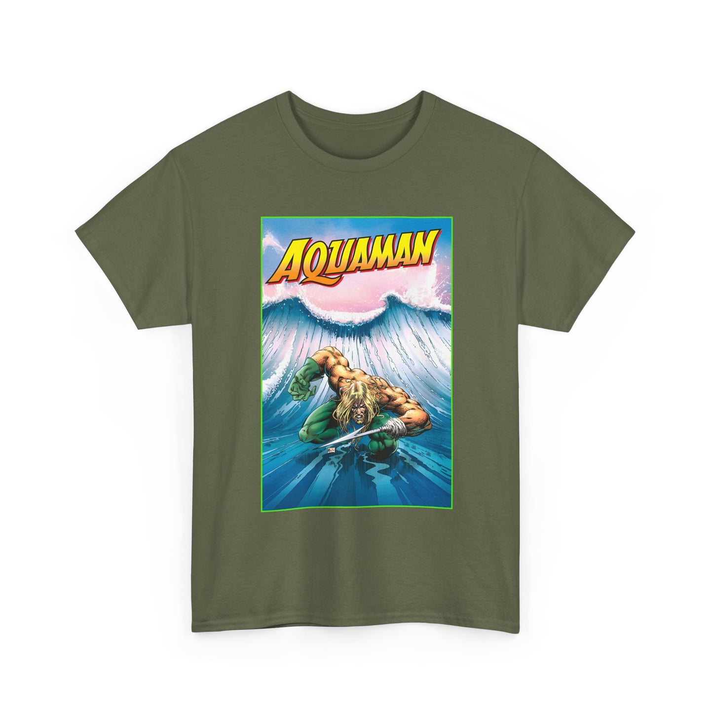Aquaman T-Shirt - Justice League Member & Leader - Arthur Curry - Atlantis - DC Comics