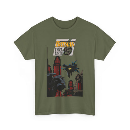 Batman: Dark Knight, Dark City T-Shirt - Mike Mignola Art - Gotham City, Bruce Wayne - 1990s Cover Art - DC Comics