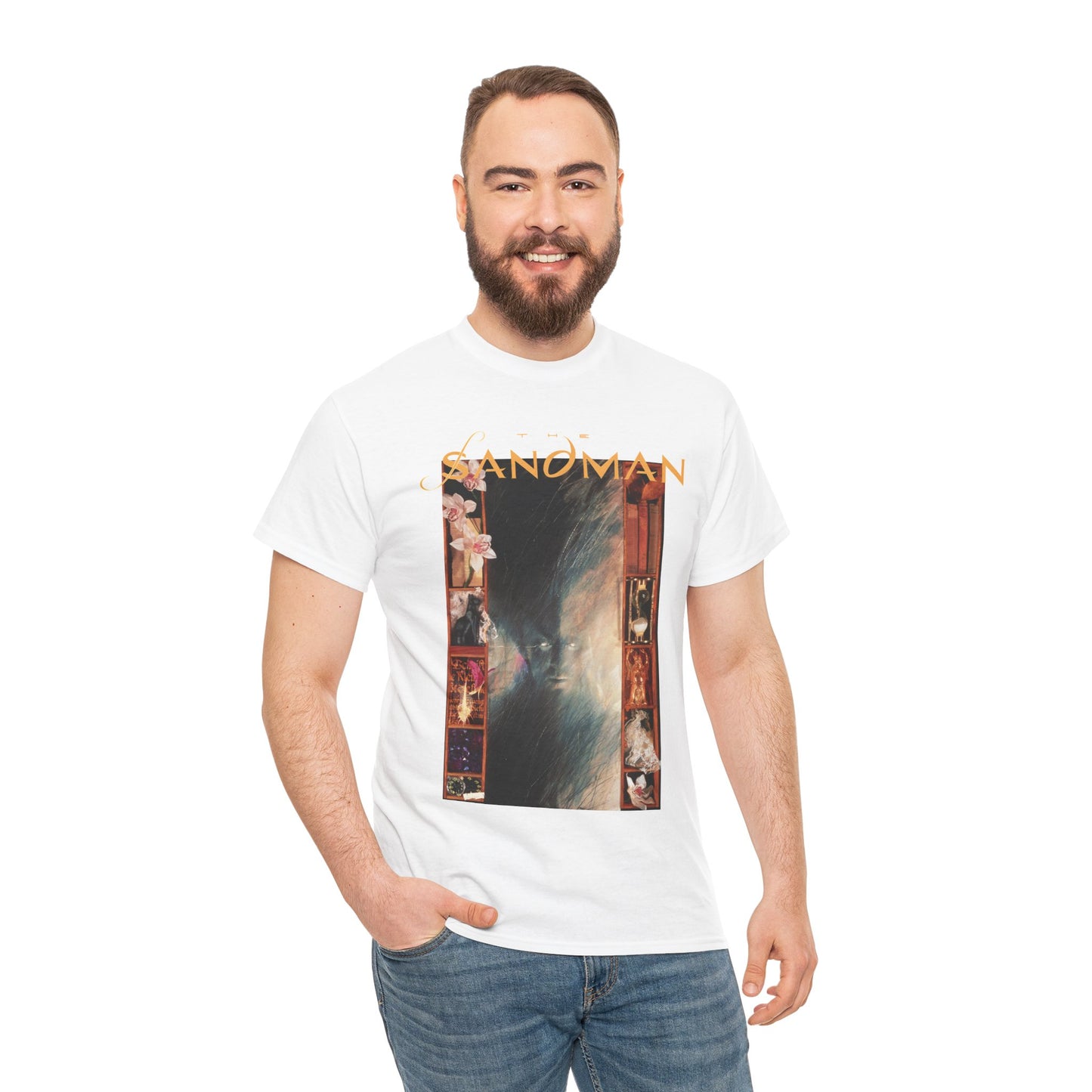 Sandman T-Shirt - Dave McKean Art - Morpheus, Dream of the Endless - #1 Cover Art - DC/Vertigo Comics