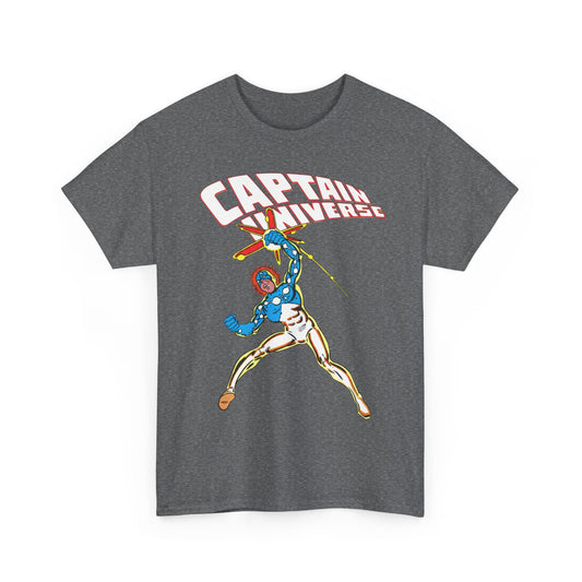 Captain Universe T-Shirt - Steve Ditko Art - Micronauts Character - Marvel Comics