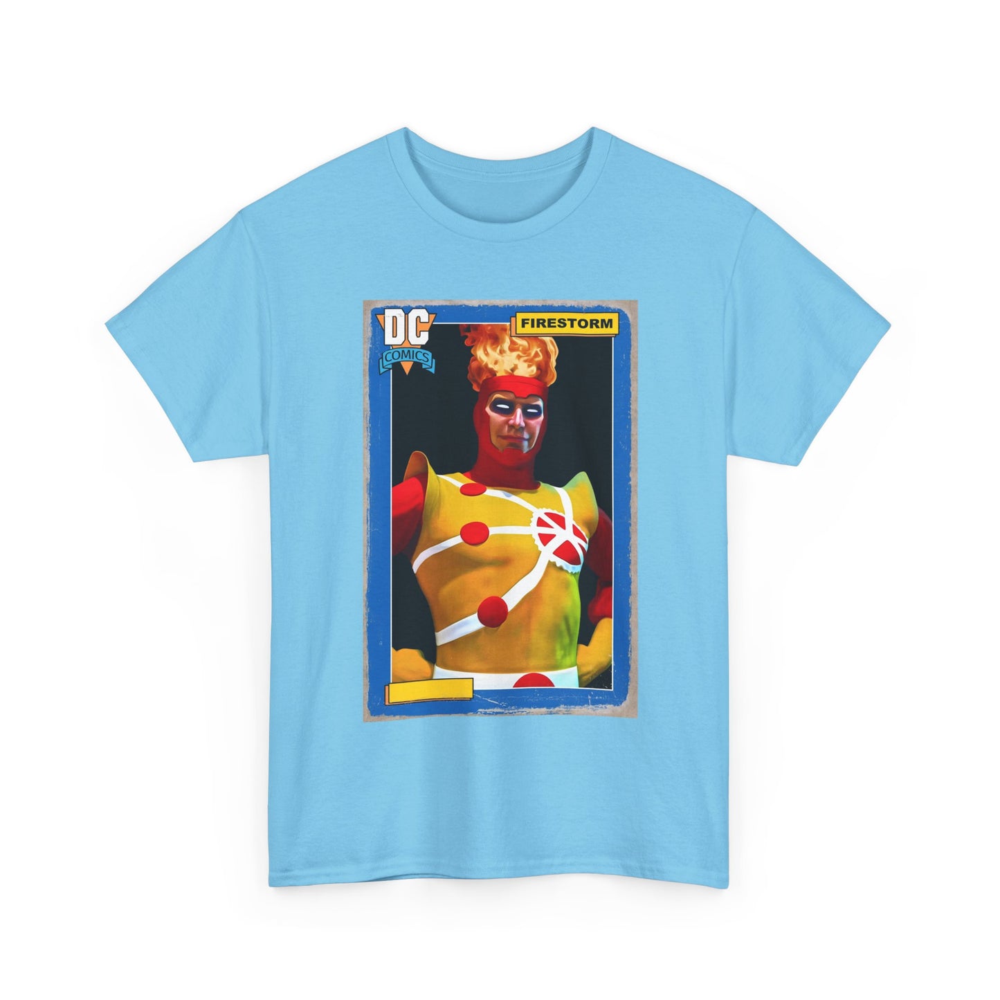 Firestorm T-Shirt - Mark Spears Art - DC Universe Trading Card Homage - Ronnie Raymond - DC Comics